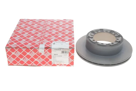 Диск гальмівний задн.Mascott FEBI 29177