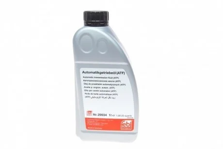 Фото трансмісійна олива ATF FEBI 29934 Трансмісійна олива ATF FEBI 29934