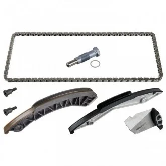 К-кт ланцюга ГРМ справа (ланцюг+3 шт. направляючі+ натягувач) BMW 5E60/E61, X5 E53/E70, 7 E65/E66 FEBI 30340