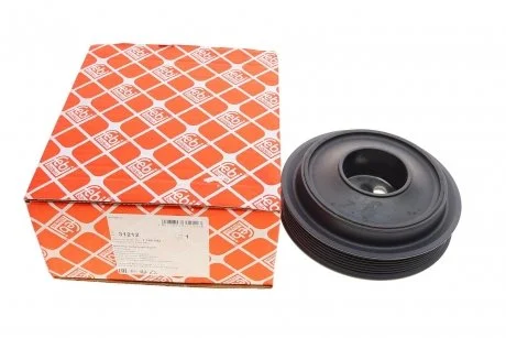 Шкив коленвала, 2.4TDCI (демферный) FEBI 31212