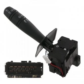 Мигающий указатель, Включатель света, Выключатель на колонке рулевого управления. FEBI 33518