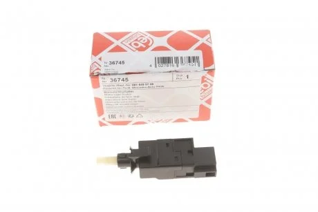 Перемикач стоп-сигналу 4конт W168/W169/W163W245/Sprinter/Vito 2,2CDI FEBI 36745