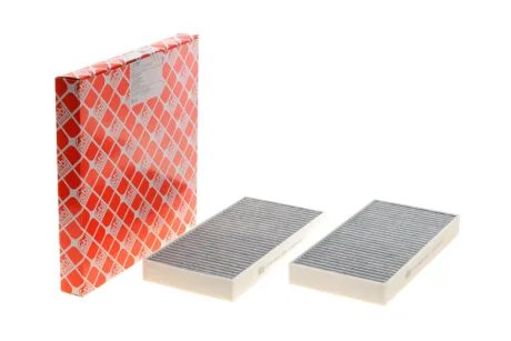 Фільтр повітр. салону (вугілля) RENAULT Laguna 07-. (133*30*266) FEBI 37337