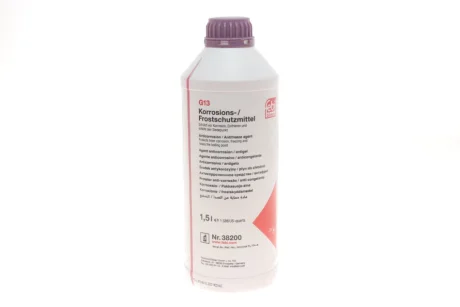 Антифриз-концентрат G13, 1,5л. фіолетовий FEBI 38200