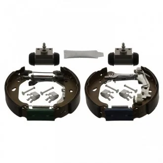 Тормозная колодка в комплекте с дополнительными материалами (сторона установки: задний мост) FEBI 38744