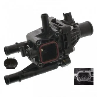 Фото корпус термостата FEBI 39145 Корпус термостата FEBI 39145