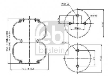 MIECH ZAW PNEUM TRUCK SAF FEBI 39420 (фото 1)