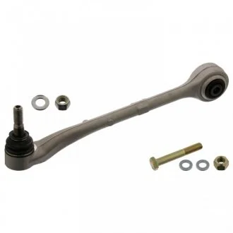 Поперечный рычаг подвески с подшипником, шарниром и контргайкой (сторона установки: слева, передняя ось нижняя) FEBI 40375