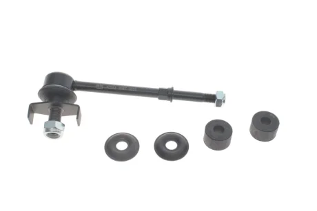 Тяга заднего стабилизатора с гайкой, подкладными шайбами и подшипниками (сторона установки: передний мост с обеих сторон) FEBI 42593