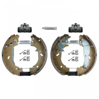 Комплект барабанного гальма (колодки, циліндр, пружинки) OPEL MOVANO A, RENAULT MASTER II, MASTER PRO 1.9D-3.0D 12.97- FEBI 44313