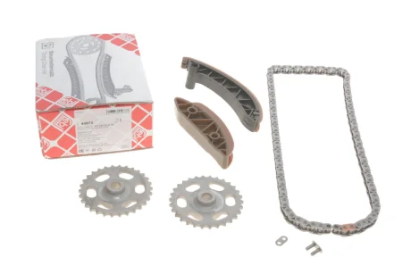 К-кт ГРМ (ланцюг+2 зірочки+натягувач+2 направляючі) A/B/C/E class,Sprinter,Vito CDI FEBI 44973