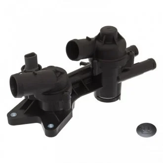 Термостат 80°С, 95°С з корпусом Golf V,Polo,Passat,Skoda Fabia 01- FEBI 45080