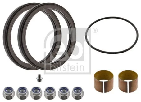 Ремкомплект ресори, кронштейн пружини SCANIA 3, 4, G I, P I, R I, T 05.87-05.19 FEBI 45621