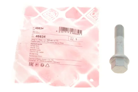 Болт колеса Vito, Sprinter FEBI 46634