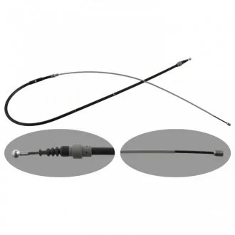 Тросик тормозной (сторона установки: сзади слева, сзади справа) FEBI 48308