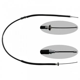 Тросик тормозной (сторона установки: сзади слева, сзади справа) FEBI 49619