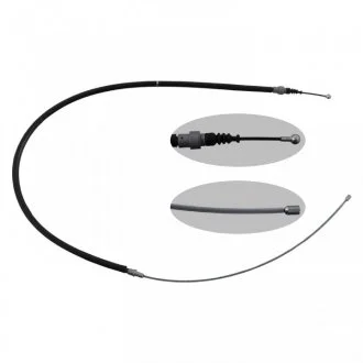 Трос ручного гальма задн. лів./прав. (диск) Fabia 99- FEBI 49624