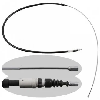 Тросик тормозной (сторона установки: сзади слева, сзади справа) FEBI 49628