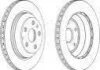 Диск гальмівний задній, 358mm Q7/Touareg/Cayenne 02- FERODO DDF1855C (фото 2)