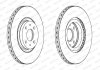 Диск тормозной FERODO DDF252 (фото 2)