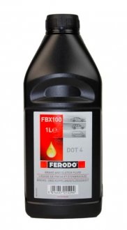 Тормозная жидкость 1л (DOT 4) FERODO FBX100