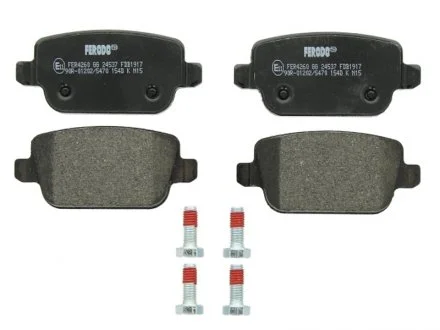 Гальмівні колодки задн.Focus II,Galaxy,Kuga,Mondeo,S-Max FERODO FDB1917