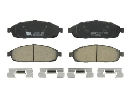 Гальмівні колодки, дискові FERODO FDB4002