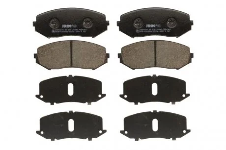 Гальмівні колодки передн.Grand Vitara 1.6/2.0 05- FERODO FDB4060