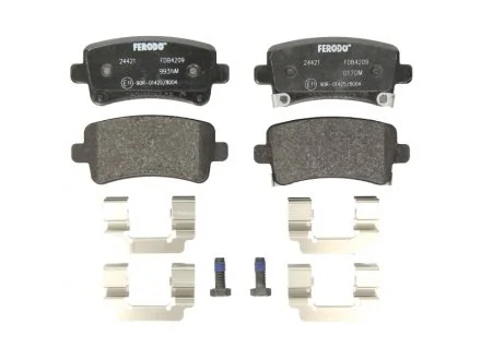 Гальмівні колодки, дискові FERODO FDB4209