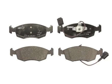 Фото гальмів.колодки передн.500,Punto 09- FERODO FDB4353 Гальмів.колодки передн.500,Punto 09- FERODO FDB4353