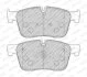 Комплект гальмівних колодок передн, JAGUAR F-PACE, I-PACE, XE, XF II, XF SPORTBRAKE, LAND ROVER DISCOVERY SPORT, RANGE ROVER VELAR 2.0-Electric 03.15- FERODO FDB4894 (фото 1)