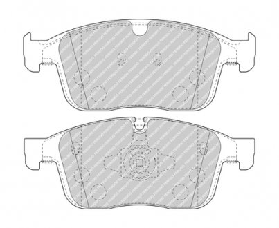 Тормозные колодки, дисковые FERODO FDB4943