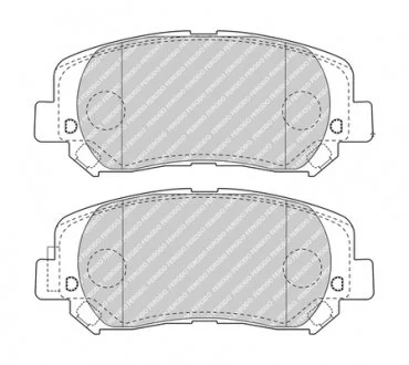 Гальмівні колодки, дискові FERODO FDB4999