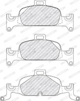 Гальмівні колодки, дискові FERODO FDB5101
