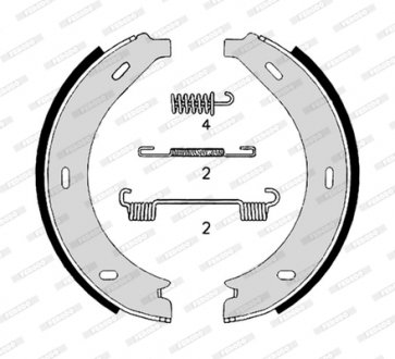 Тормозные накладки FERODO FSB4306