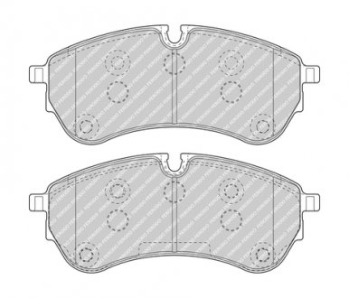 Тормозные колодки, дисковые FERODO FVR5067