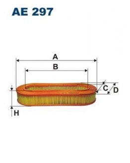 Фільтр повітря FILTRON AE297