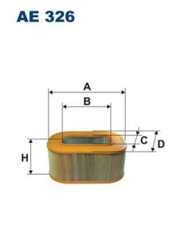 Фільтр повітря FILTRON AE326