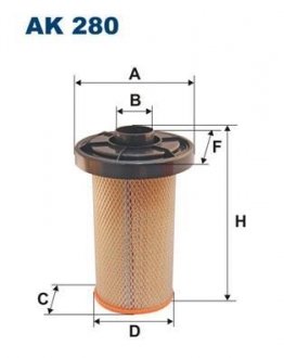 Фильтр воздуха FILTRON AK280