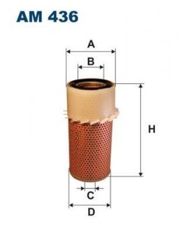 Фільтр повітряний FILTRON AM436