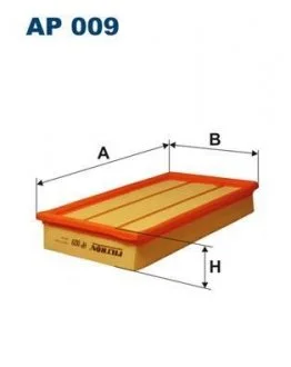 Фото фильтр воздушный FILTRON AP009 Фильтр воздушный FILTRON AP009