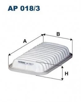 Фото фільтр повітряний FILTRON AP0183 Фільтр повітряний FILTRON AP0183