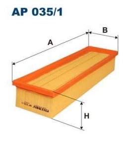 Фильтр воздуха FILTRON AP0351 (фото 1)
