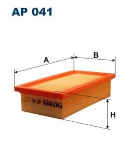 Фільтр повітряний=C2571=WA6203 FILTRON AP041