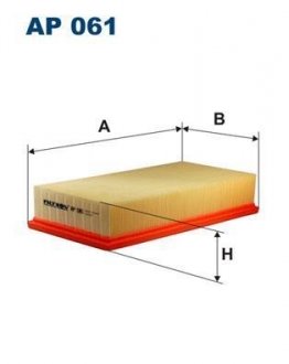 Фільтр повітря FILTRON AP061