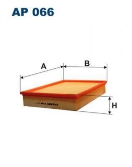 Фільтр повітря FILTRON AP066 (фото 1)