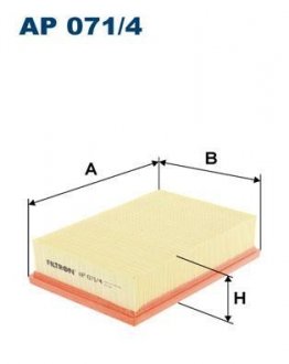 Фільтр повітря FILTRON AP0714