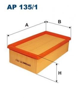 Фільтр повітря FILTRON AP1351