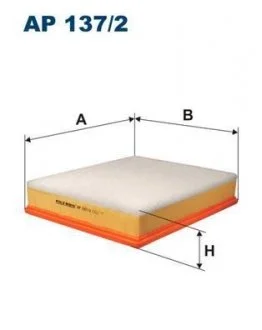 Фото 1 - фільтр повітря FILTRON AP1372 Фільтр повітря FILTRON AP1372 (фото 1)