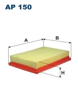 Фільтр повітряний FILTRON AP150 (фото 1)